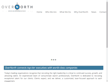 Tablet Screenshot of overnorth.com